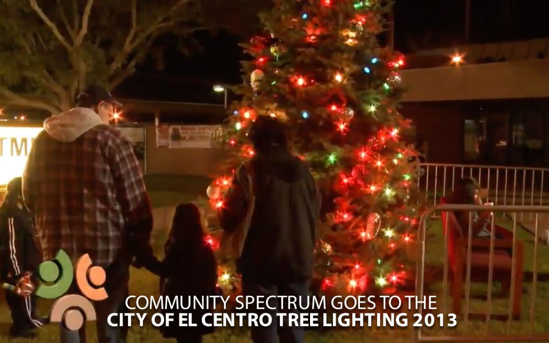City of El Centro Tree Lighting 2013