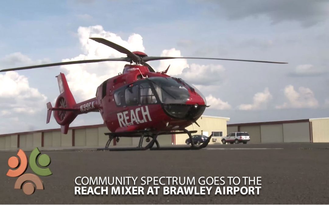 Reach mixer at Brawley Airport