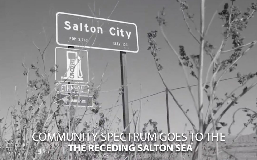 The Receding Salton Sea