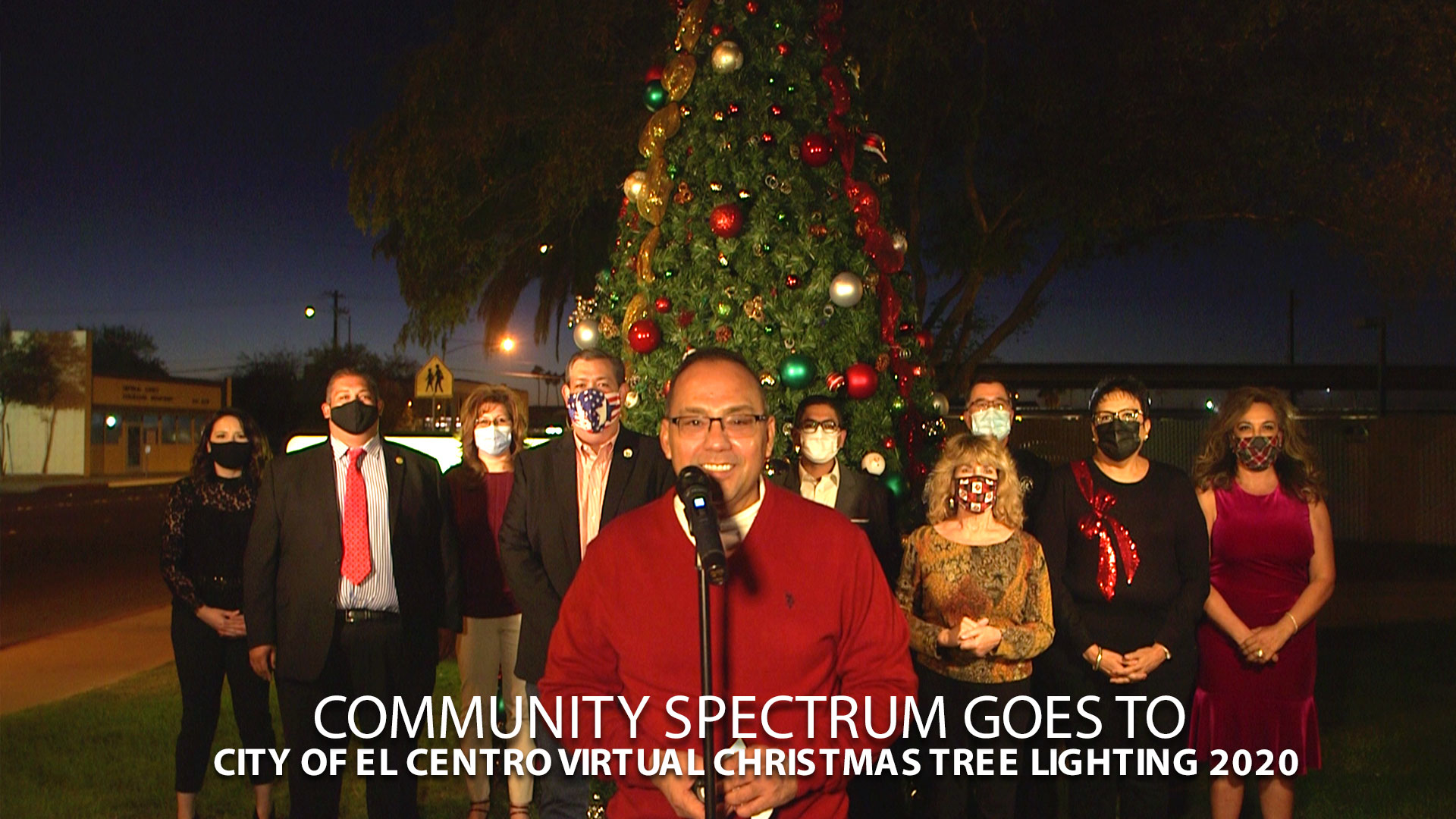Christmas Tree City of El Centro 2020