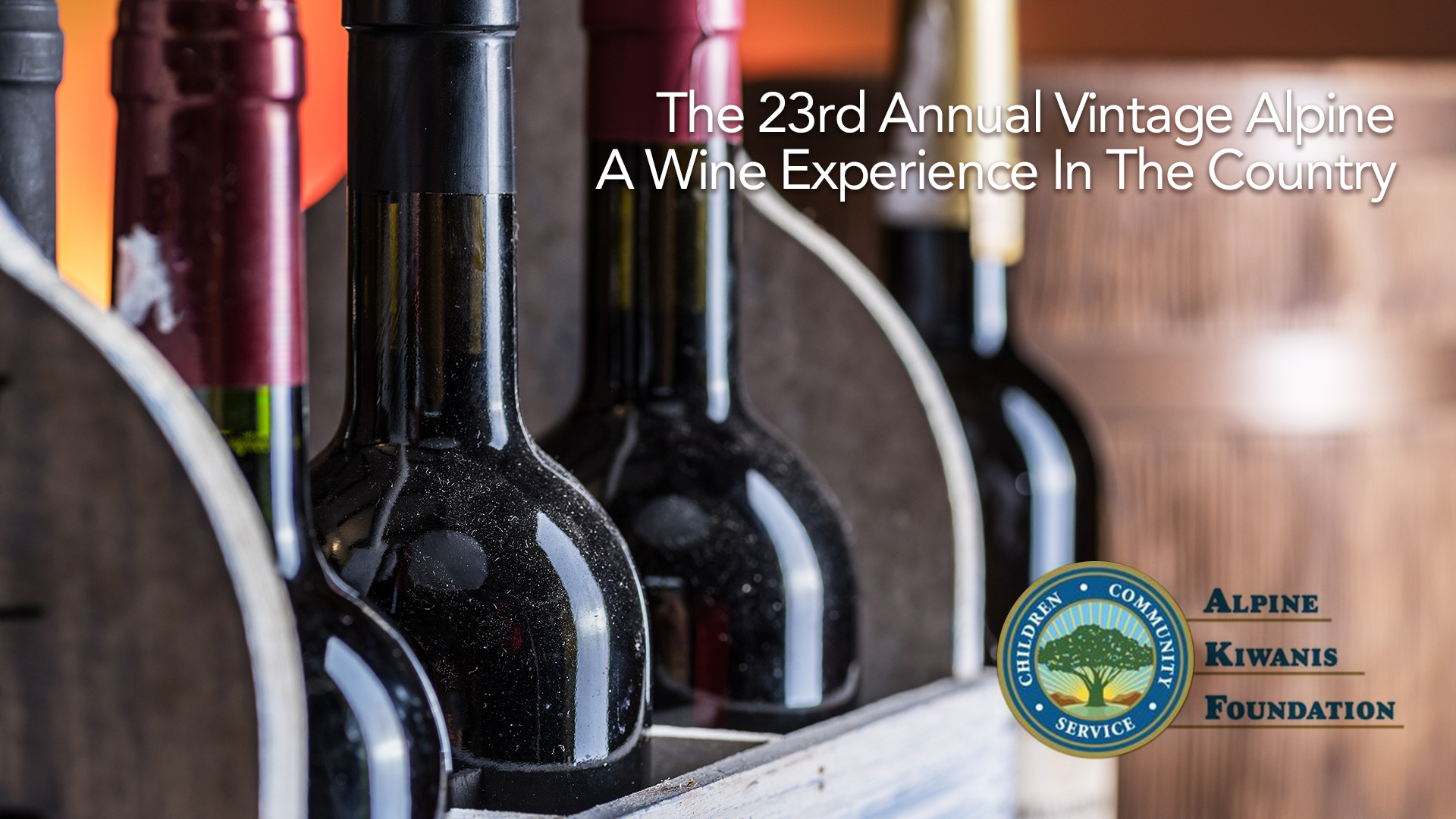 The 23rd Annual Vintage Alpine – A Wine Experience In The Country