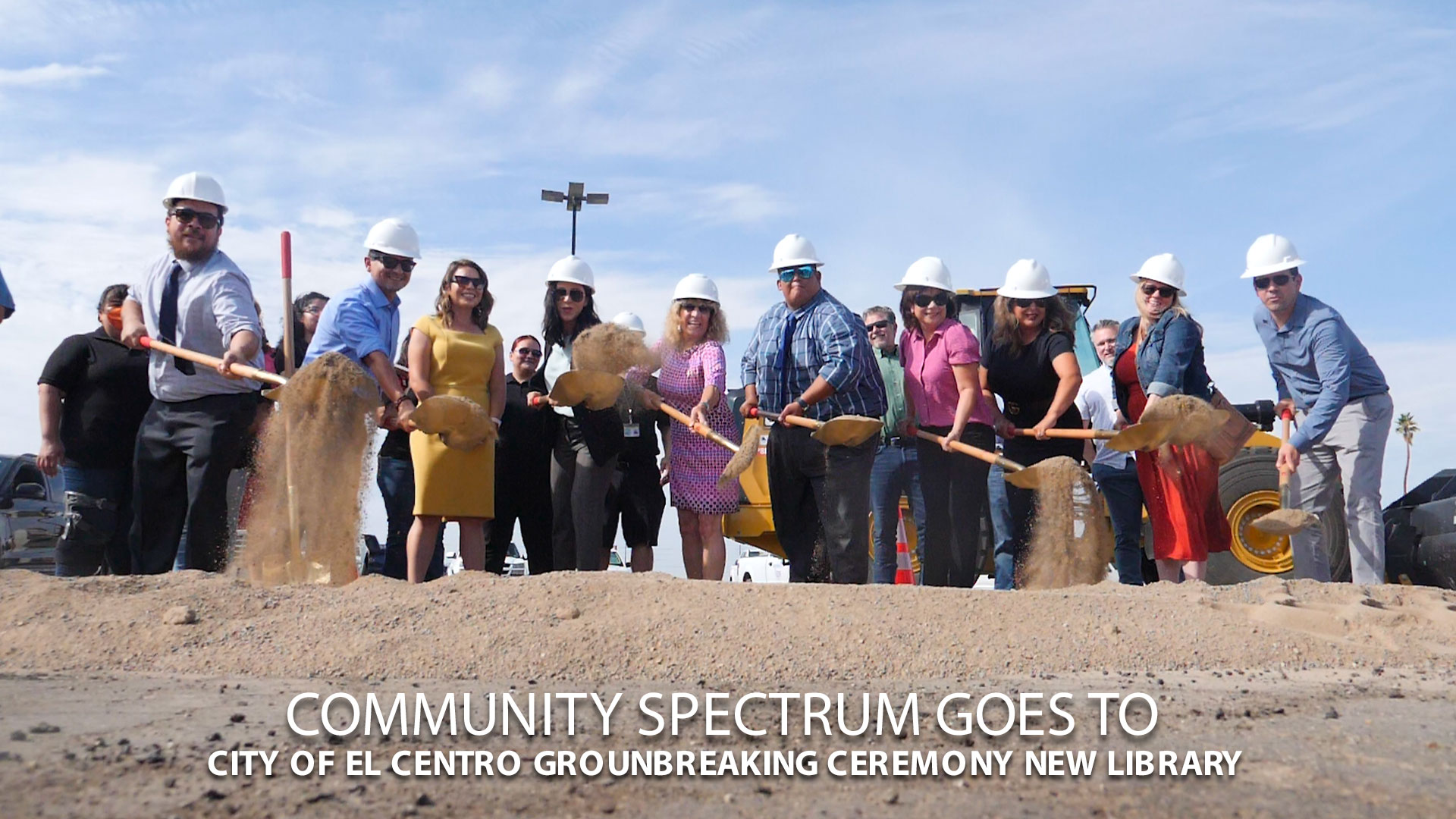 City of El Centro Groundbreaking Ceremony New Library