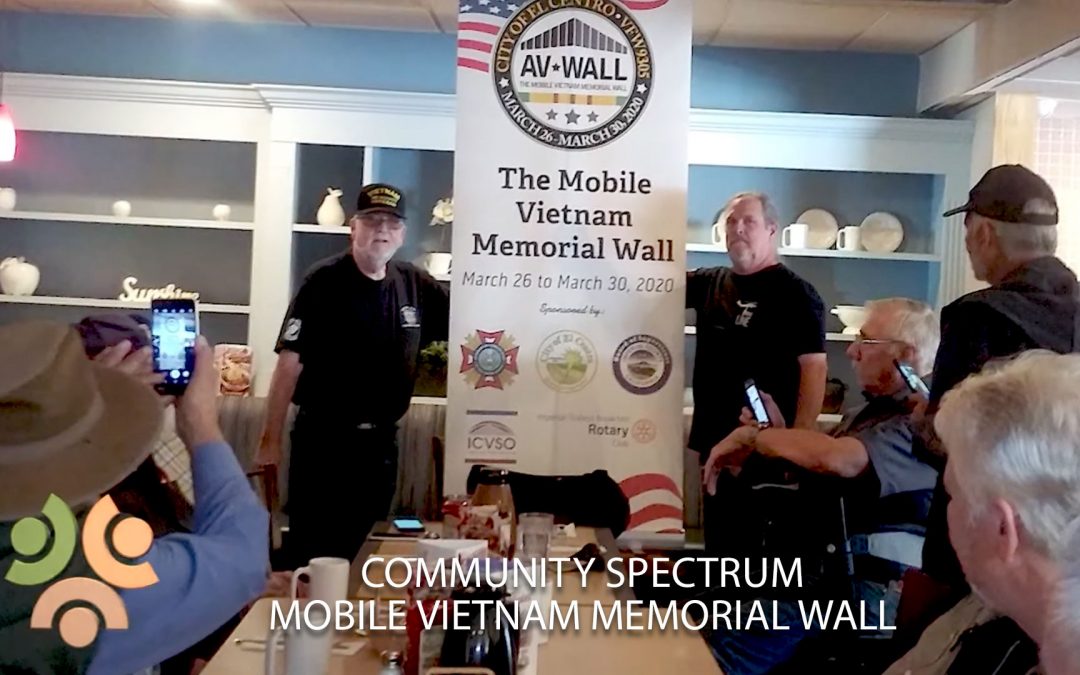 City of El Centro Mobile Vietnam Memorial Wall