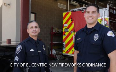 City of El Centro Fireworks Amended Ordinance