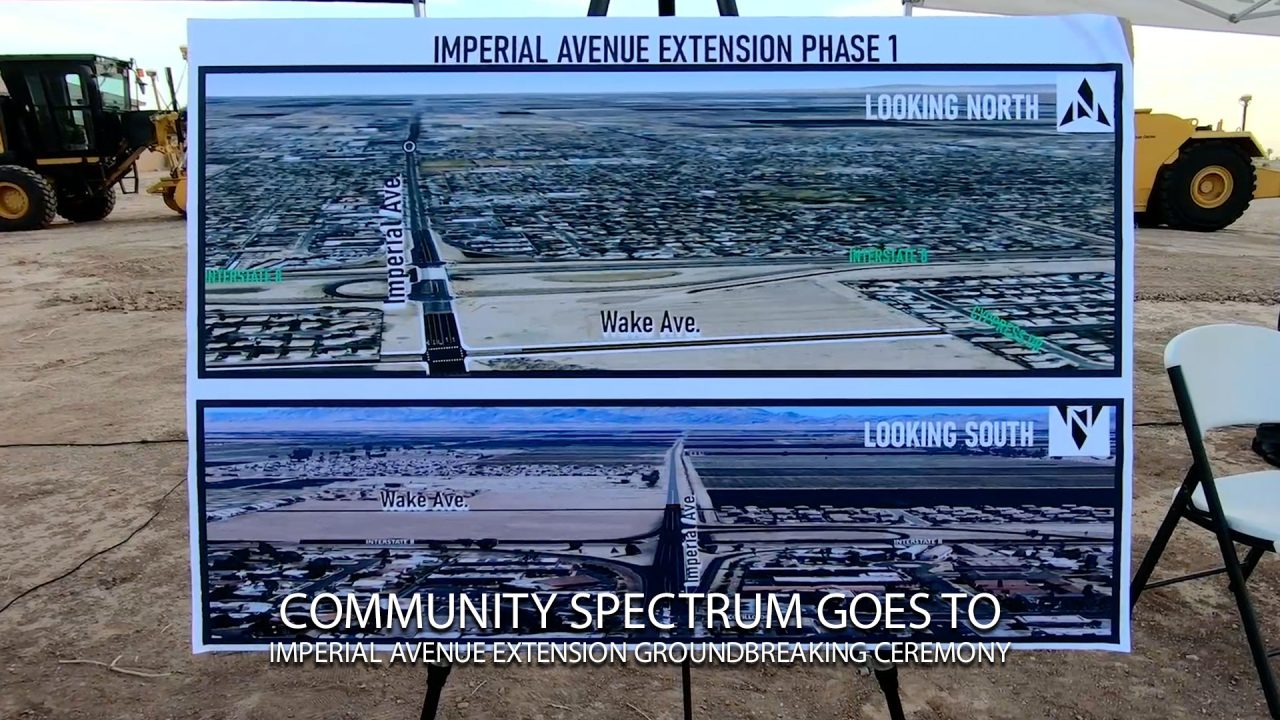 Groundbreaking Ceremony Imperial Avenue Extension Community Spectrum